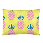 Summer Pineapple Seamless Pattern Pillow Case (Two Sides) Front