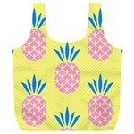 Summer Pineapple Seamless Pattern Full Print Recycle Bag (XXL) Front