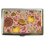 Thanksgiving Pattern Cigarette Money Case Front