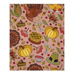 Thanksgiving Pattern Shower Curtain 60  X 72  (medium)  by Sobalvarro