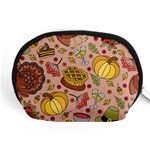 Thanksgiving Pattern Accessory Pouch (Medium) Front