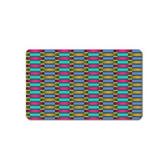 Seamless Tile Pattern Magnet (name Card)