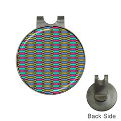 Seamless Tile Pattern Hat Clips With Golf Markers