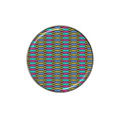 Seamless Tile Pattern Hat Clip Ball Marker by HermanTelo