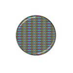 Seamless Tile Pattern Hat Clip Ball Marker (10 pack) Front