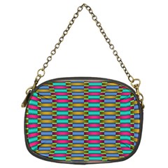 Seamless Tile Pattern Chain Purse (two Sides)