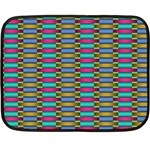 Seamless Tile Pattern Double Sided Fleece Blanket (Mini)  35 x27  Blanket Front