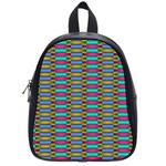 Seamless Tile Pattern School Bag (Small) Front