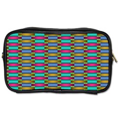 Seamless Tile Pattern Toiletries Bag (two Sides) by HermanTelo