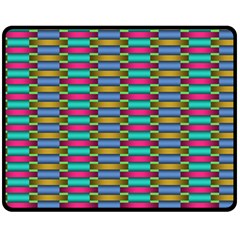 Seamless Tile Pattern Fleece Blanket (medium) 