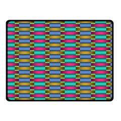 Seamless Tile Pattern Fleece Blanket (small)