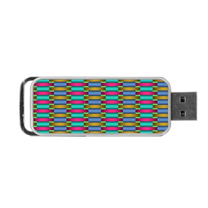 Seamless Tile Pattern Portable USB Flash (Two Sides)