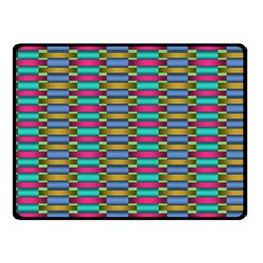 Seamless Tile Pattern Double Sided Fleece Blanket (small) 