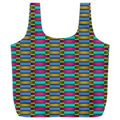 Seamless Tile Pattern Full Print Recycle Bag (xxl)