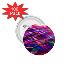 Wave Lines Pattern Abstract 1.75  Buttons (100 pack) 