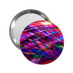 Wave Lines Pattern Abstract 2.25  Handbag Mirrors