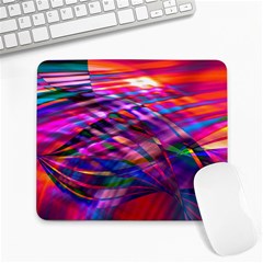 Wave Lines Pattern Abstract Large Mousepads