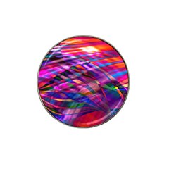 Wave Lines Pattern Abstract Hat Clip Ball Marker