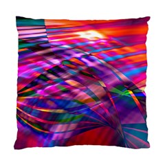 Wave Lines Pattern Abstract Standard Cushion Case (Two Sides)