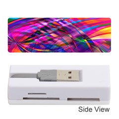 Wave Lines Pattern Abstract Memory Card Reader (Stick)