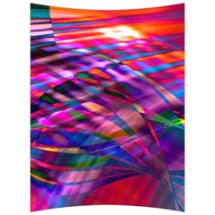 Wave Lines Pattern Abstract Back Support Cushion