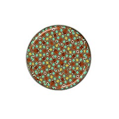 Colorful Modern Geometric Print Pattern Hat Clip Ball Marker by dflcprintsclothing