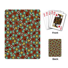 Colorful Modern Geometric Print Pattern Playing Cards Single Design (rectangle) by dflcprintsclothing