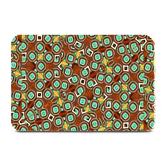 Colorful Modern Geometric Print Pattern Plate Mats by dflcprintsclothing