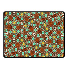 Colorful Modern Geometric Print Pattern Fleece Blanket (small) by dflcprintsclothing