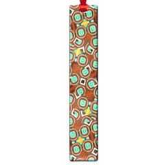 Colorful Modern Geometric Print Pattern Large Book Marks by dflcprintsclothing