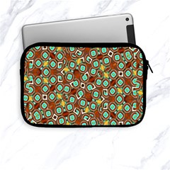 Colorful Modern Geometric Print Pattern Apple Ipad Mini Zipper Cases by dflcprintsclothing