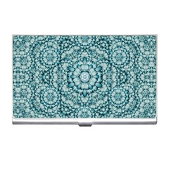 Paradise Flowers In Lovely Colors Business Card Holder by pepitasart