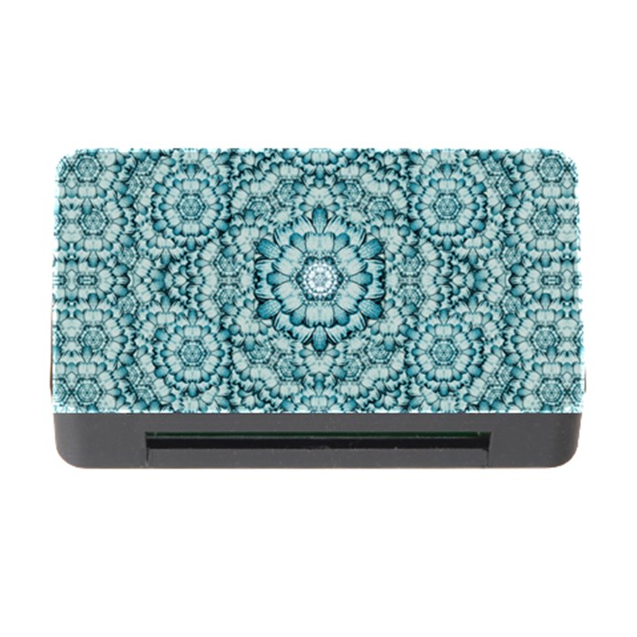 Paradise Flowers In Lovely Colors Memory Card Reader with CF