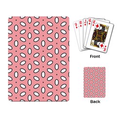 Pink Background Texture Playing Cards Single Design (rectangle) by Mariart