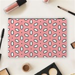 Pink Background Texture Cosmetic Bag (Large) Back