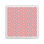 Pink Background Texture Memory Card Reader (Square) Front