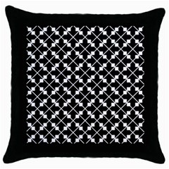 Abstract Background Arrow Throw Pillow Case (black) by HermanTelo