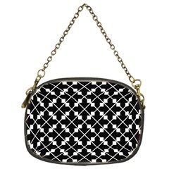 Abstract Background Arrow Chain Purse (one Side)