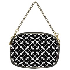 Abstract Background Arrow Chain Purse (two Sides)