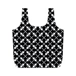 Abstract Background Arrow Full Print Recycle Bag (M) Front