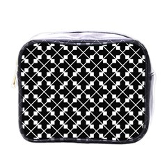 Abstract Background Arrow Mini Toiletries Bag (one Side)