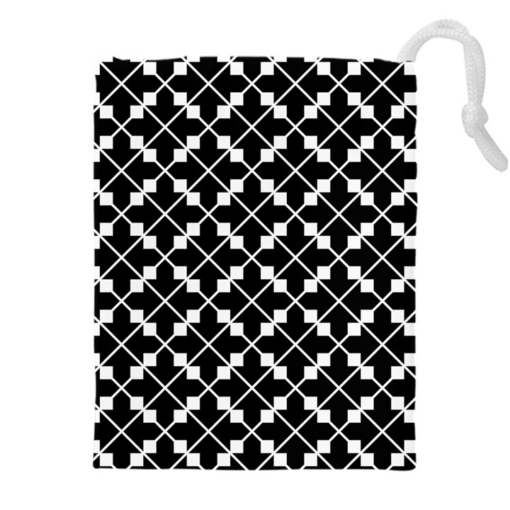 Abstract Background Arrow Drawstring Pouch (5XL)