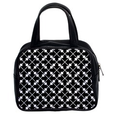 Abstract Background Arrow Classic Handbag (two Sides)