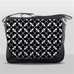 Abstract Background Arrow Messenger Bag Front