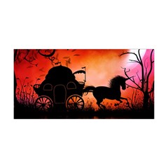 Drive In The Night By Carriage Yoga Headband by FantasyWorld7