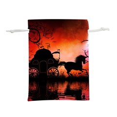 Drive In The Night By Carriage Lightweight Drawstring Pouch (s)