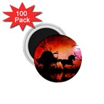 Drive In The Night By Carriage 1.75  Magnets (100 pack)  Front