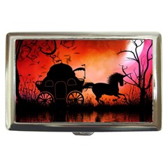 Drive In The Night By Carriage Cigarette Money Case by FantasyWorld7