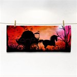 Drive In The Night By Carriage Hand Towel Front