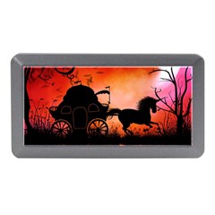 Drive In The Night By Carriage Memory Card Reader (mini) by FantasyWorld7